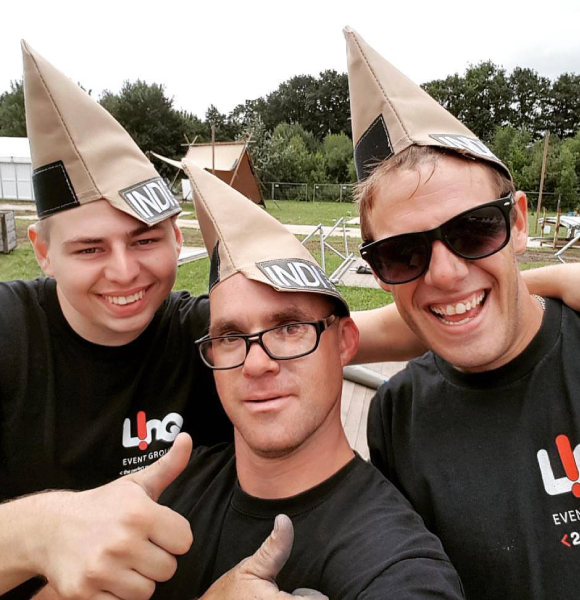 werken op festivals - team